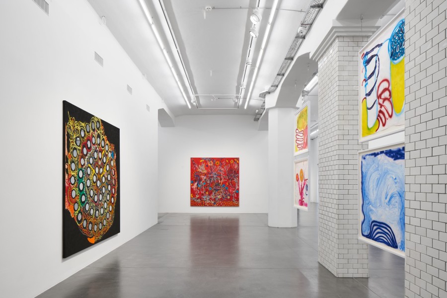 Installation view, ‘UMAN. A FANTASTIC WOMAN’ at Hauser & Wirth Zurich, Limmatstrasse, 23 January – 23 May 2025 © Uman. Courtesy the artist, Hauser & Wirth and Nicola Vassell Gallery. Photo: Jon Etter