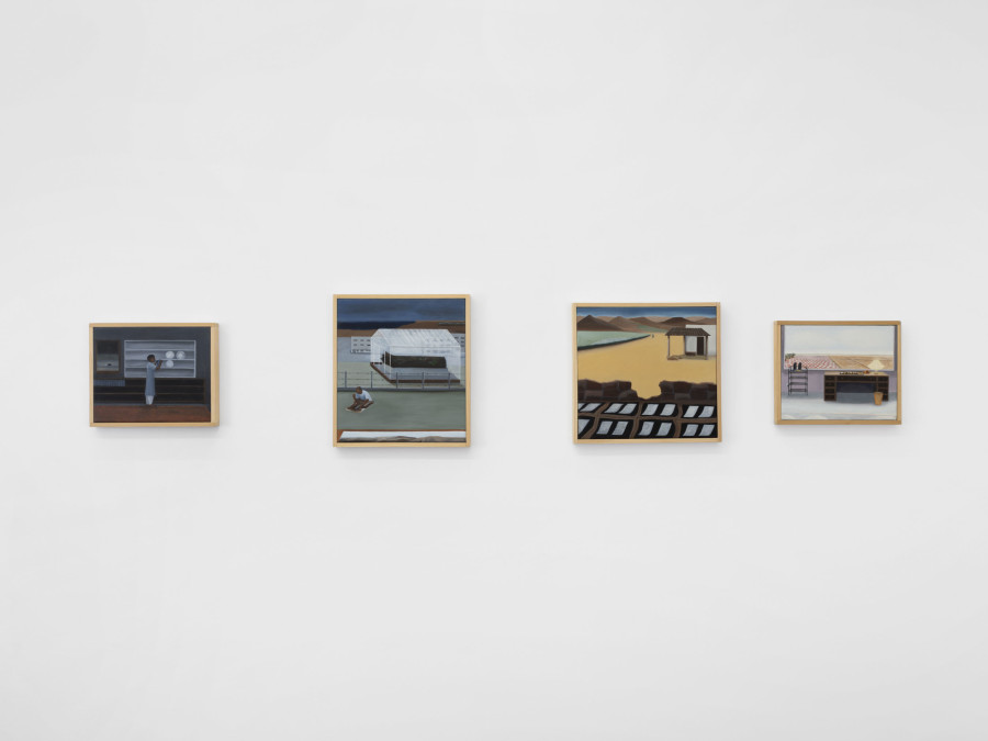 Exhibition view, Karishma D'Souza, Can’t See the Forest, xippas, 2023. Photo credit: Julien Gremaud