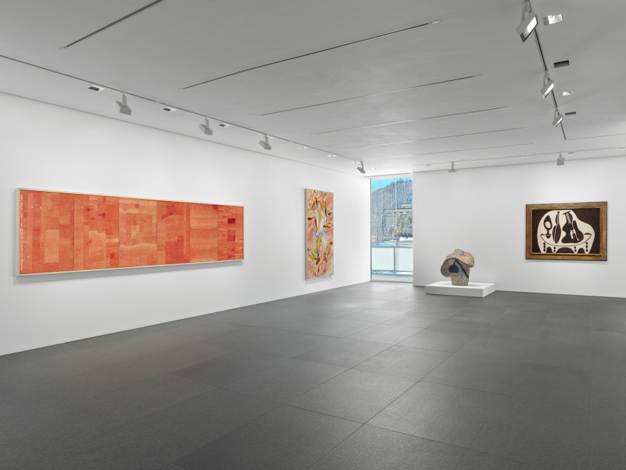 Exhibition view, In Good Company, Galerie Andrea Caratsch, 2025.