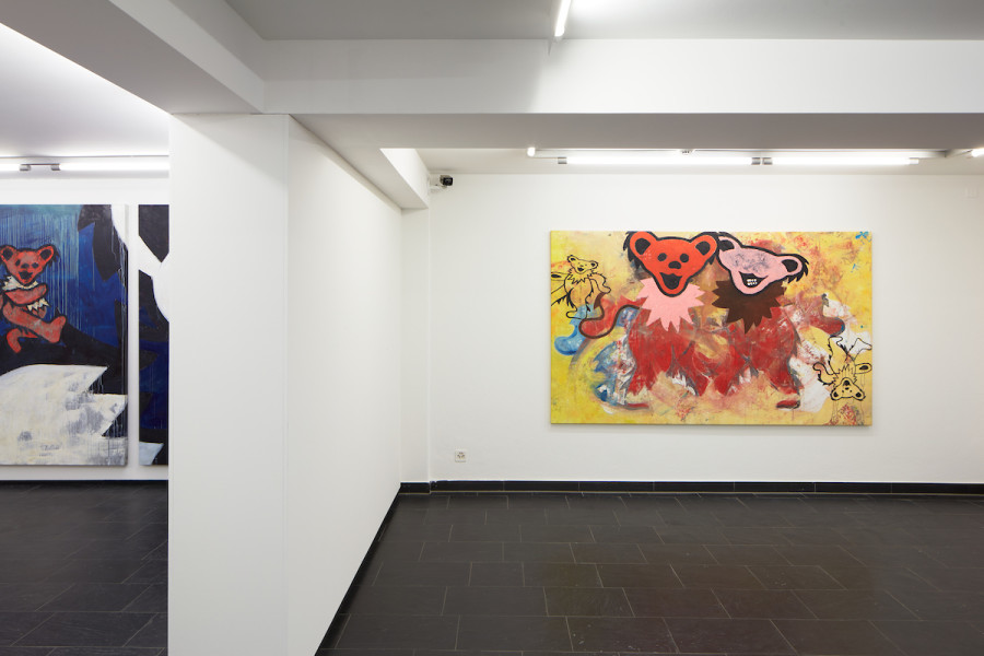 Tina Braegger, exhibition shots “One Million Bears”, 2025, Museum im Bellpark, Kriens. Photo: Martin Stollenwerk