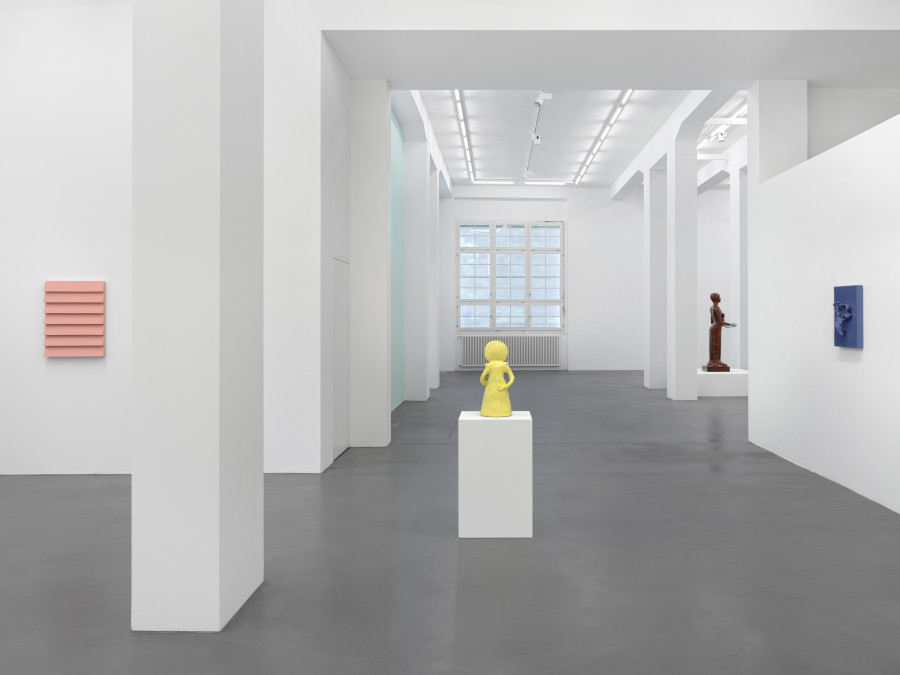 Installation view, Mai-Thu Perret, Diana, Galerie Francesca Pia, Zurich, 2024. Photo: Annik Wetter
