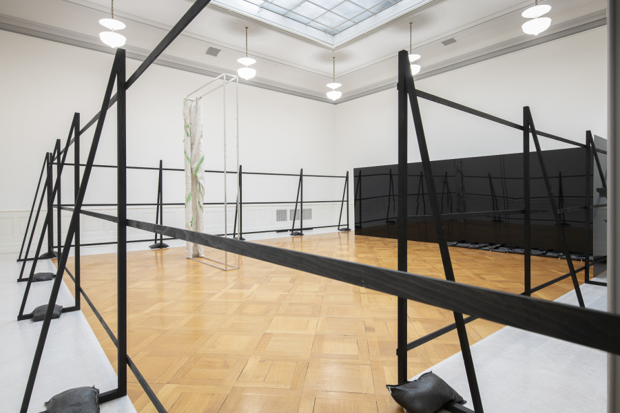 Exhibition view, Yul Tomatala, FAUX JOUR, Société des Arts de Genève, 2025. Photo credit: Greg Clément