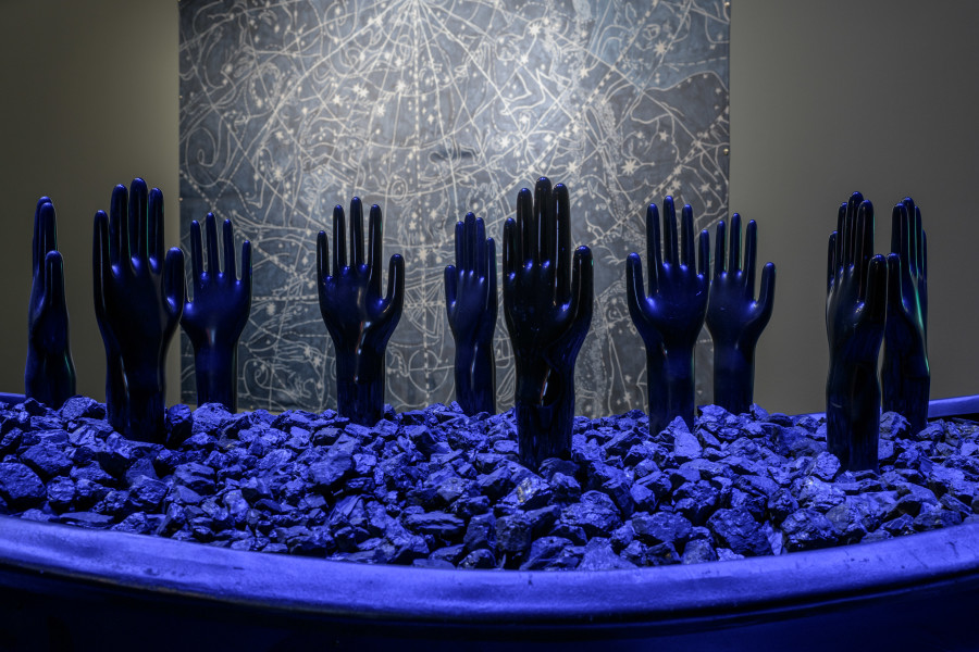 Betye Saar: Serious Moonlight, Installation view, 2023, Photo: Kunstmuseum Luzern, Marc Latzel.