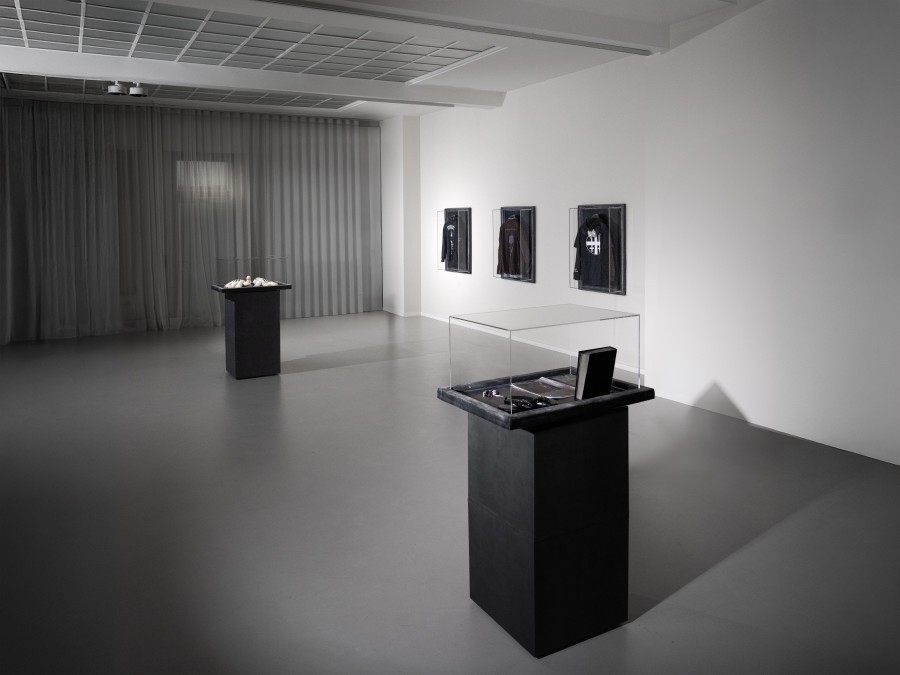 Exhibition view, Julian-Jakob Kneer: FANATICS II, Blue Velvet at Villa Nomad, Zurich, Switzerland, 2025. Courtesy the artist and Blue Velvet, Zurich. Exhibition views by Andrea Luca Ammann.