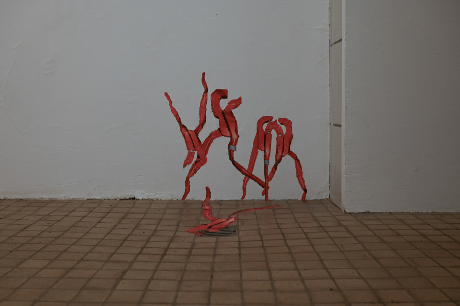 Protoplast, "cos ovule of tremor," no date, Protoplast at Kaiserwache, Freiburg im Breisgau, 2026. Images courtesy of the artist and Kaiserwache. Photo: Stefan Lux.