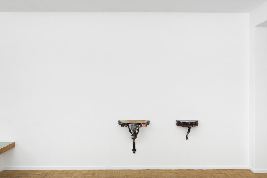 Exhibition view, Virginia Ariu, Exercises of Abstraction, Sentiment, Zürich, 2025. Photo credit: Philipp Rupp / Julien Gremaud. Courtesy of the artist and Sentiment
