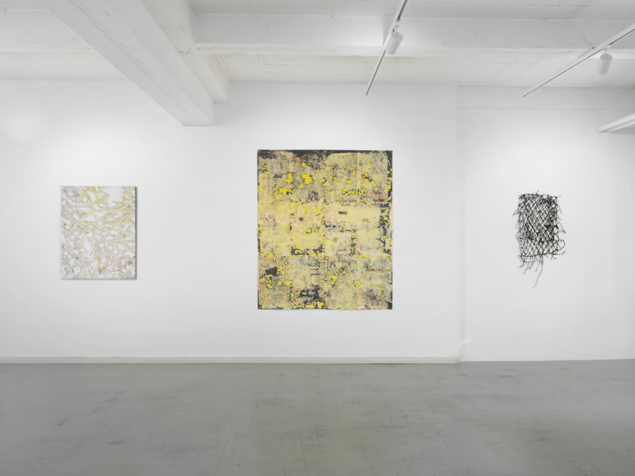 Exhibition view, Sophie Bouvier Ausländer, Climatérique, Galerie Heinzer Reszler, 2023. Photo credit: Julien Gremaud