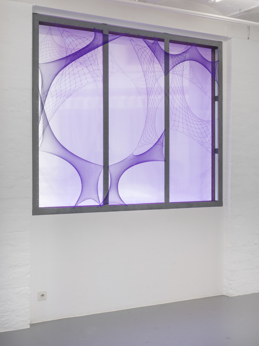 Mina Squalli-Houssaïni, Concealed #2 Charming, 2024. CAN Centre d’art Neuchâtel, Switzerland. Photography: Sebastian Verdon. Courtesy: All images copyright and courtesy of the artists and CAN Centre d’art Neuchâtel