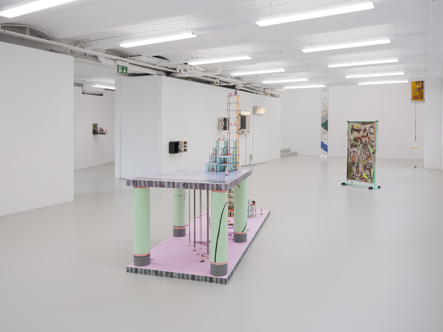 là où les jours, exhibition view, CAN Centre d’art Neuchâtel. Photo: Sebastian Verdon