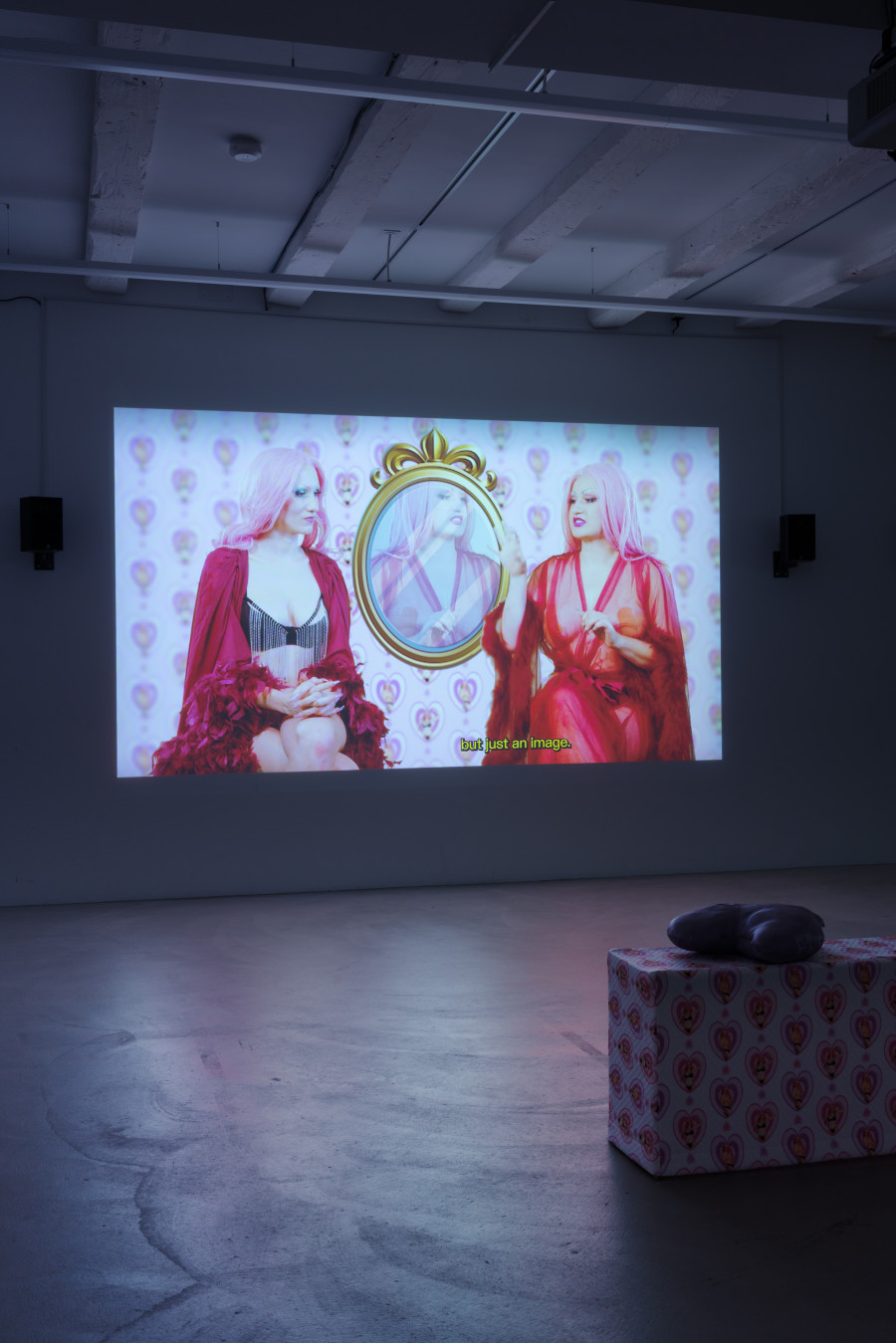 Installation view, Now, wouldn’t that be iconic, Ausstellungsraum Klingental, 2024. Photos by Jennifer Merlyn Scherler
