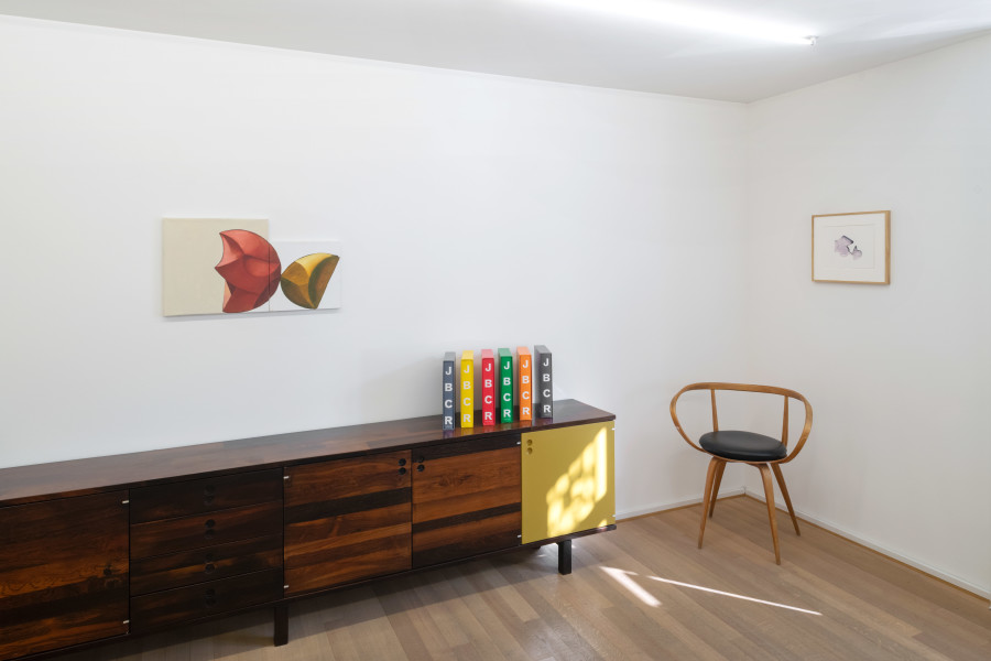 Installation view, WIRE, LINE & STRING, Mai 36 Galerie, 2022.