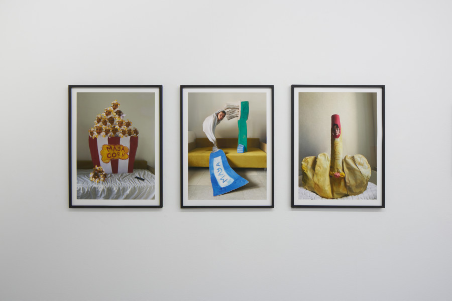 Maya Golyshkina, Exhibition view, 2023, Galerie Nicola von Senger.