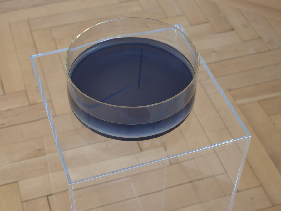 Exhibition view, Marco Antonini, Words make space, BELETAGE Art Space, Zürich, 2025-2026. Photo credit: Annik Wetter, courtesy BELETAGE, Zurich