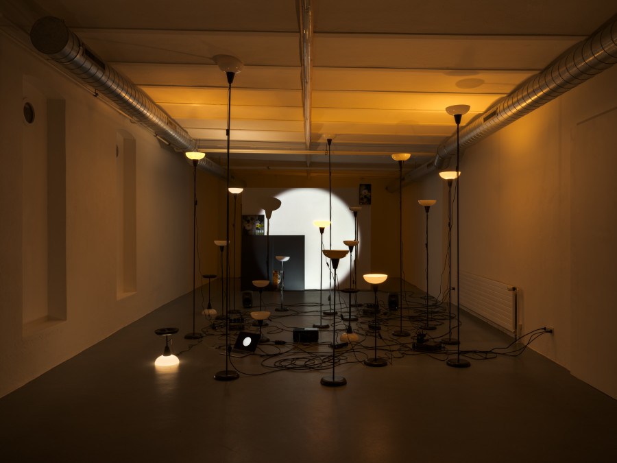 Exhibition view, Daria Blum, HOME SCREEN, 2026. Photo credits: Julian Blum