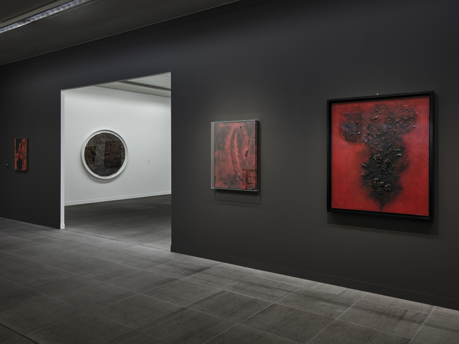 Exhibition view Carol Rama. A Rebel of Modernity, Kunstmuseum Bern, 2025, photo: Rolf Siegenthaler, © Kunstmuseum Bern