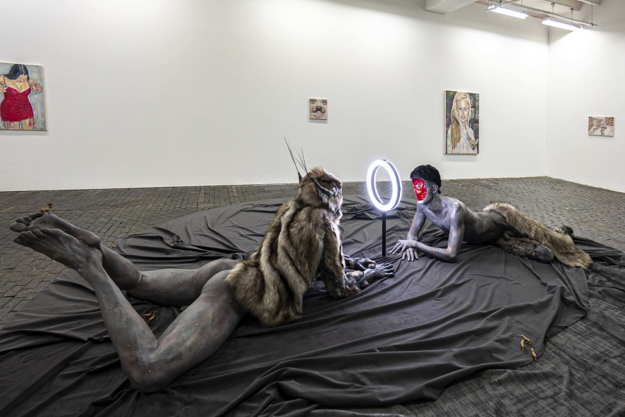 Exhibition view of Bourses de la Ville de Genève 2022 at Centre d’Art Contemporain Genève (02.09‒02.10.2022). © Centre d’Art Contemporain Genève. Photo : Julien Girard