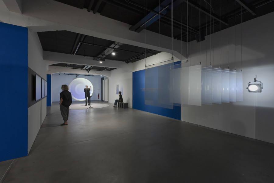 Exhibition View, «Quantum Visions», 2025, HEK, photo: Franz Wamhof