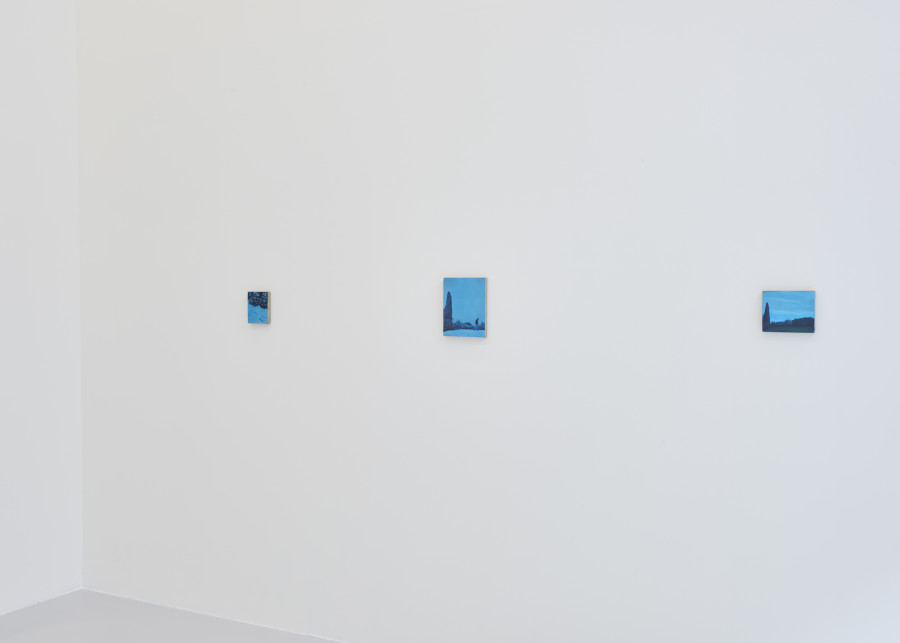 Exhibition view, Adriel Visoto, Dancing with Ghosts, Fabienne Levy, Lausanne, 2025. Photo credit: Léa Isoard