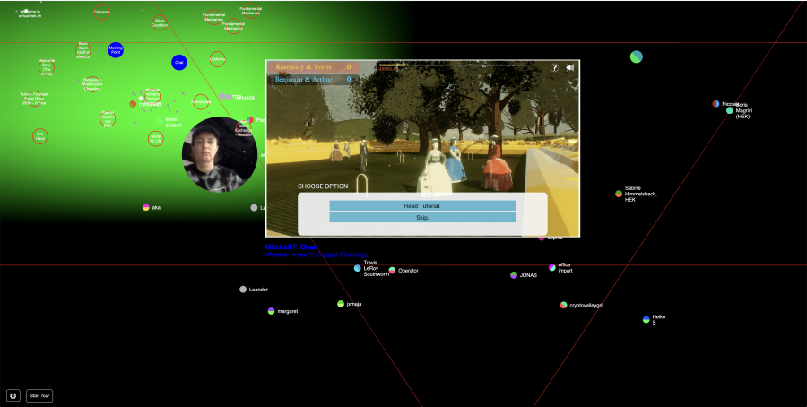 Virtula.hek.ch - Who is Online? Game Art in the Age of Post-NFTism - Vernissage Launch, 2023, HEK, Foto: HEK