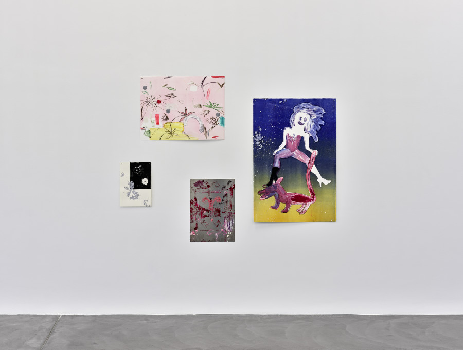 Installation view, MONOTYPES, Edition VFO at Kunsthalle Zürich, 2023. Courtesy of Edition VFO, Kunsthalle Zurich, the artist and Bernhard Strauss.