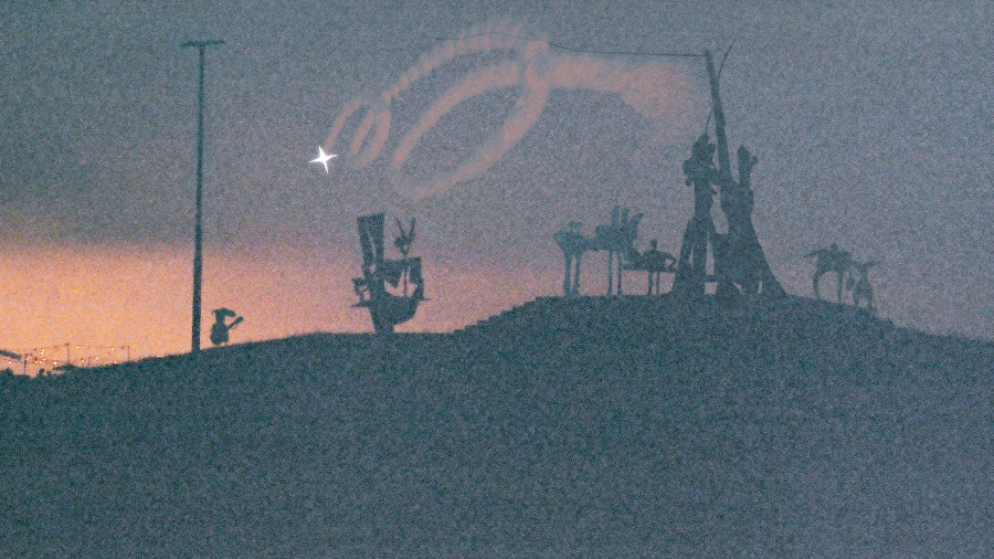 Priscilla Predator, geboren, leben, sterben, 2025 (video-still). Copyright and courtesy of the artists and For, Basel