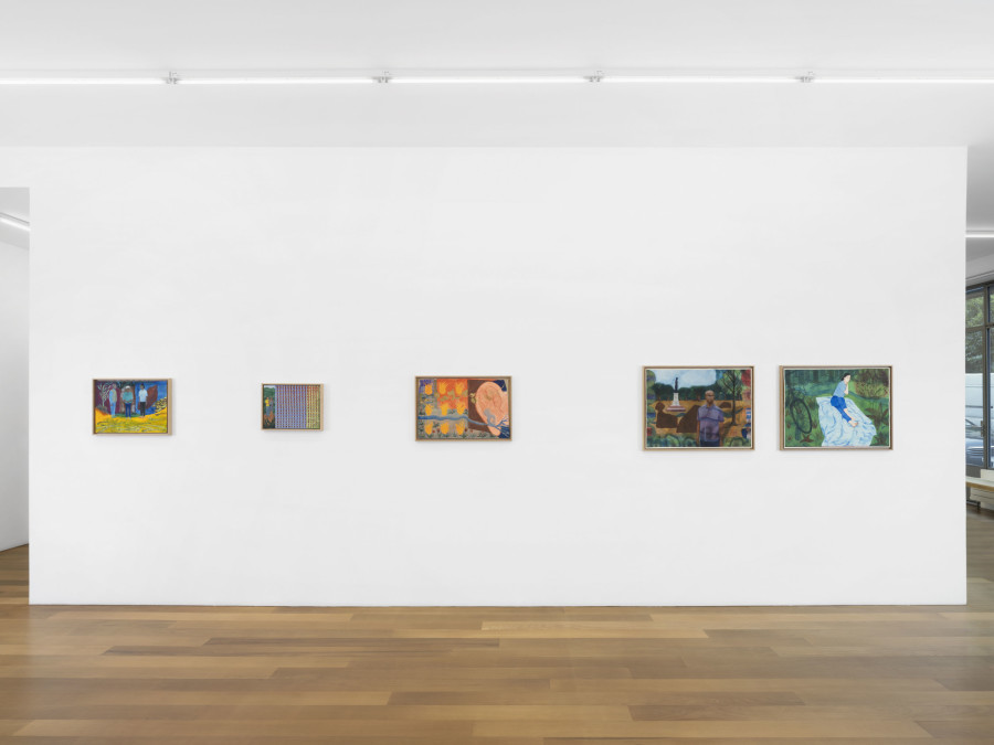 Exhibition view, Karishma D'Souza, Can’t See the Forest, xippas, 2023. Photo credit: Julien Gremaud