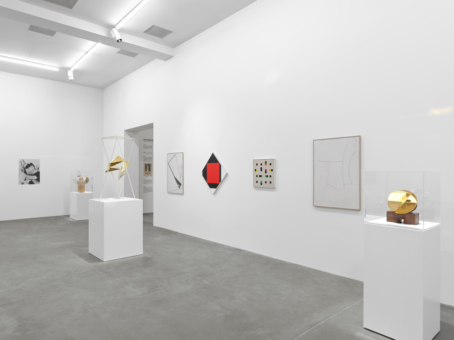 Konkrete Kunst. Neoconcretismo, Ausstellungsansicht I exhibition view Museum Haus Konstruktiv, 2025.© 2025, Pro- Litteris, Zürich. Foto I Photo: Stefan Altenburger