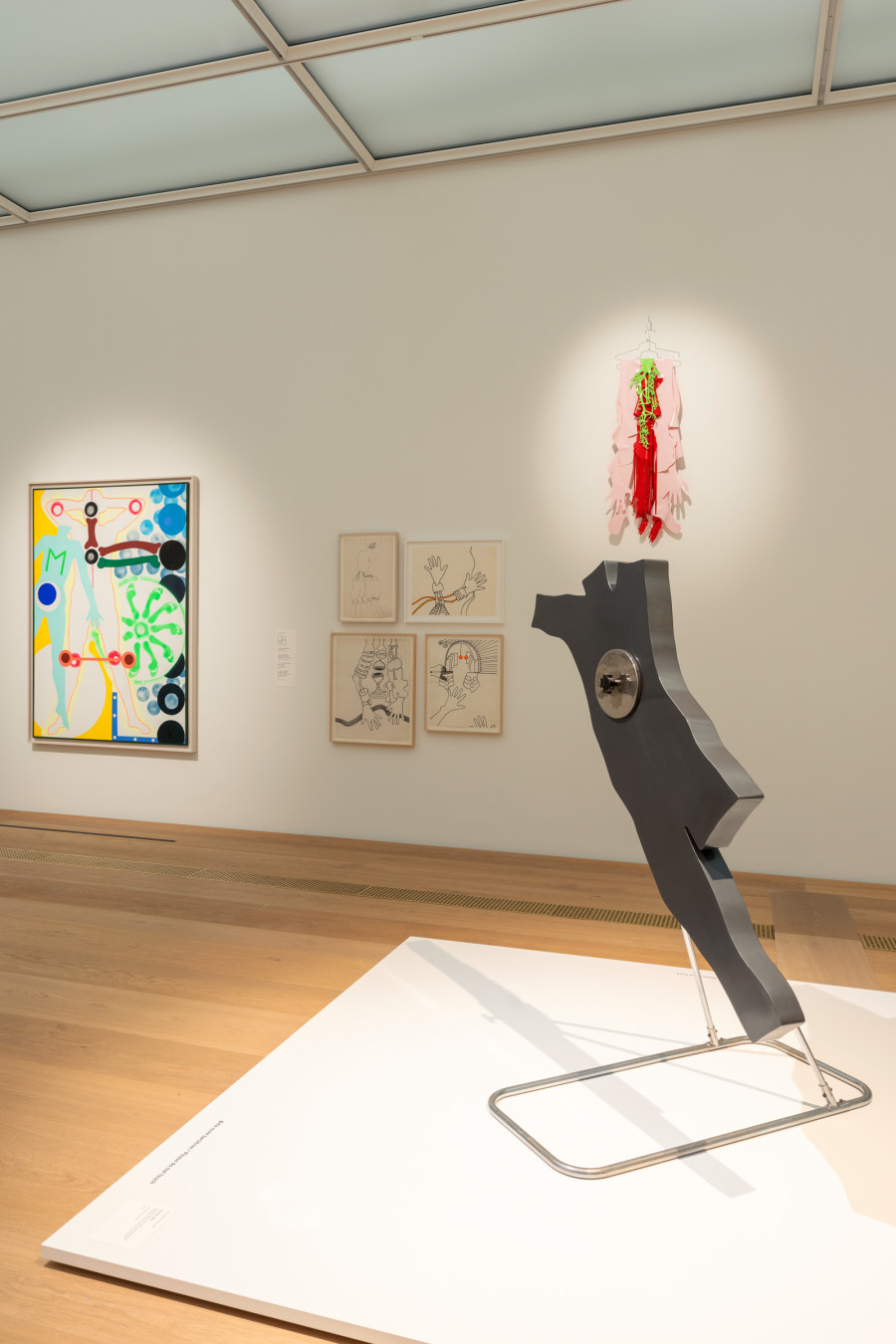 Installation view «Kiki Kogelnik. Retrospective», Kunsthaus Zürich, 2024. Photo credit: Kunsthaus Zürich, Franca Candrian