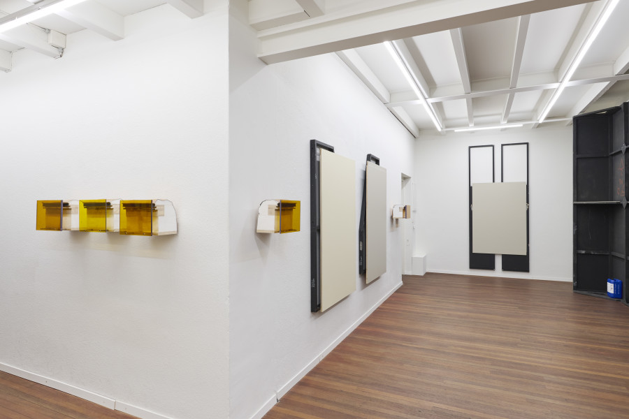 Exhibition views, PRICE: Odds and Ends, Blue Velvet, Zurich Switzerland, 2025. Photo: Flavio Karrer.