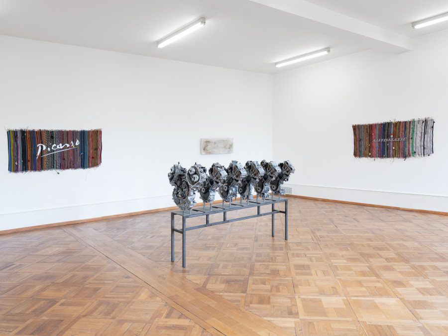 Exhibition view, Alexandra Bircken, SomaSemaSoma, Kunsthaus Biel Centre d’art Bienne, 2025. Photo credit: Lea Kunz