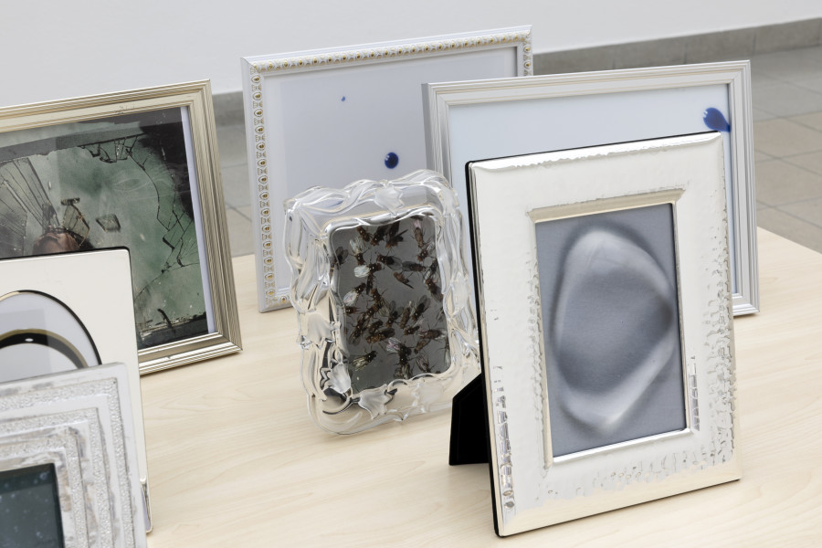 Hélène Fauquet, Mechanica, Detail / detail, 2023. Hélène Fauquet, Phenomena, Ausstellungsansicht / installation view, Kunsthaus Glarus, 2023. Foto / Photo: Gina Folly