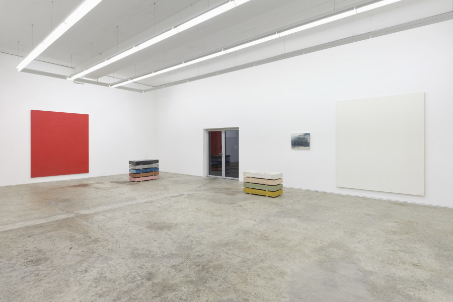 Exhibition view, Günther Wizemann, Oil Colour for Artists, Galerie Mark Müller, 2024. Copyrigh: the photographer Conradin Frei, the artist Günther Wizemann and the gallery.
