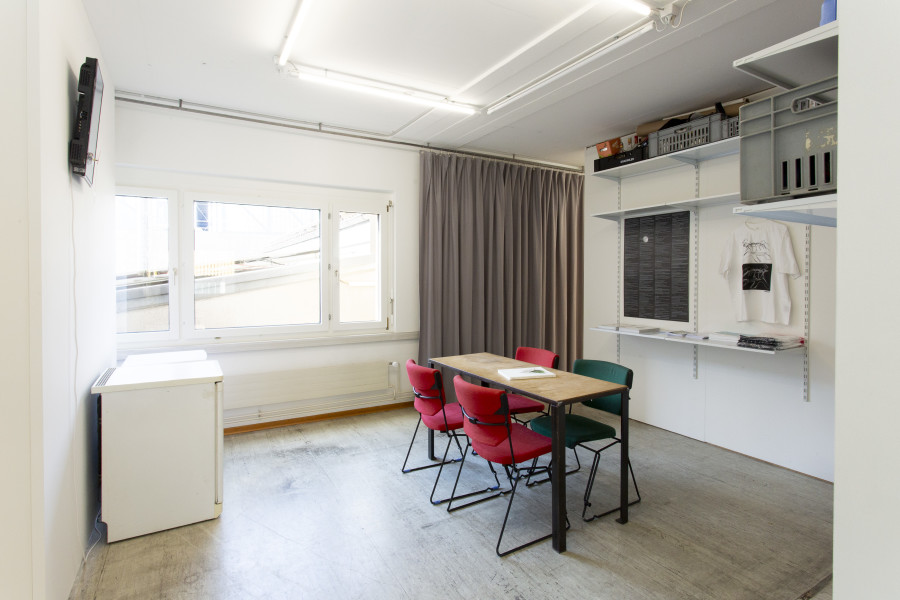 Installation view, Recessment, Stretcher, Basel, 2025. Courtesy of the artists and Stretcher. Photo: Nina Rieben