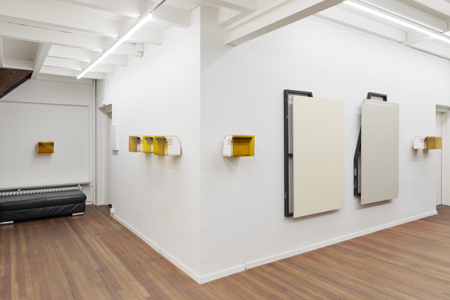 Exhibition views, PRICE: Odds and Ends, Blue Velvet, Zurich Switzerland, 2025. Photo: Flavio Karrer.