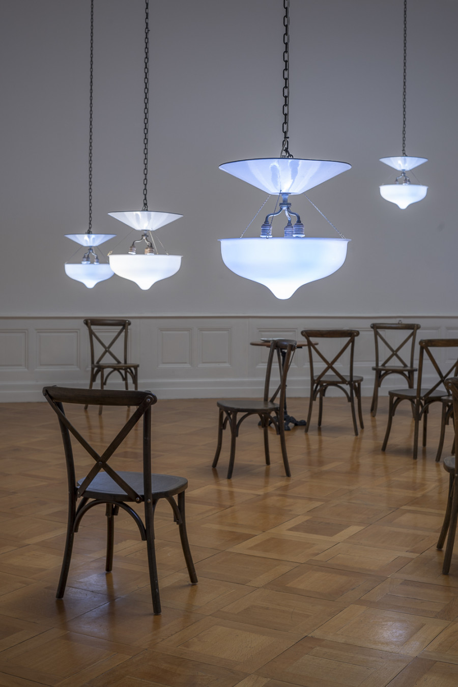 Exhibition view, Monika Emmanuelle Kazi, Propre à..., Société des Arts de Genève, 2025. Photo credit: Greg Clément