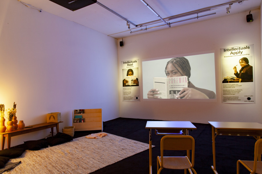 Mandy Harris Williams, Couture Critiques, 2021. Courtesy of the artist and Centre d'Art Contemporain Genève. Photo/ Quentin Touya © Centre d'Art Contemporain Genève