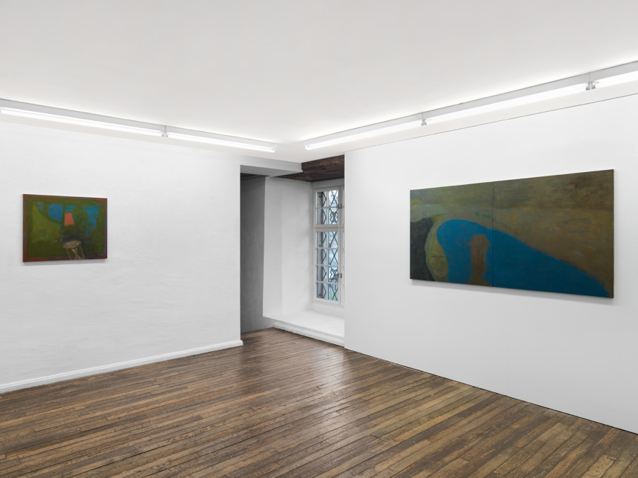 Tenki Hiramatsu, Here and Elsewhere, installation view: Barbara Seiler, Zurich, 2024/25. Photocredit: Stefan Altenburger Photography
