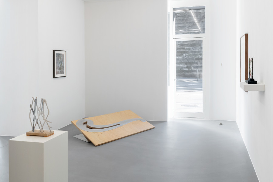 Installation view, WIRE, LINE & STRING, Mai 36 Galerie, 2022.