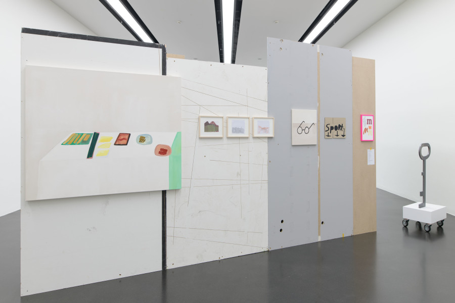 Ausstellungsansicht spot on Sereina Steinemann, in Kooperation mit Kommission Bildende Kunst Stadt Luzern, Kunstmuseum Luzern, 2025. Foto: Marc Latzel