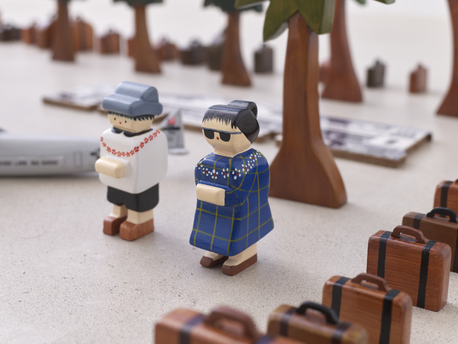 Installation view, Jasmin Werner, Apparat Kleptokrat, Damien & The Love Guru, Zürich, 2025. Courtesy of the artist and Damien & The Love Guru, Brussels/Zurich. Photography : Felix Jungo