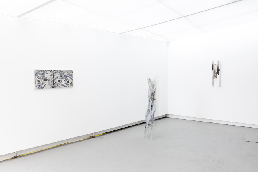 Installation view, The Incident Ray, Sebastian Haas & Sebastian Burger, KALI Gallery, Credits: Photos by Kim da Motta, KALI Gallery Lucerne 2023