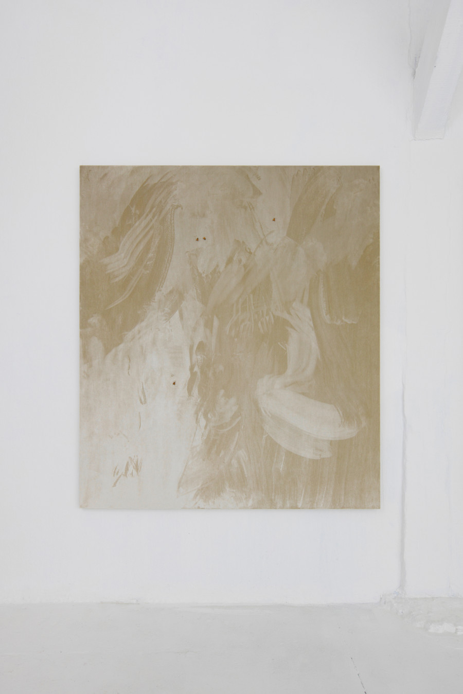 Exhibition view, Clément Grimm, VIDEO 50, KISSED THEN BURNED, Geneva, 2025-2026. Photo credit: Antoni Aeby