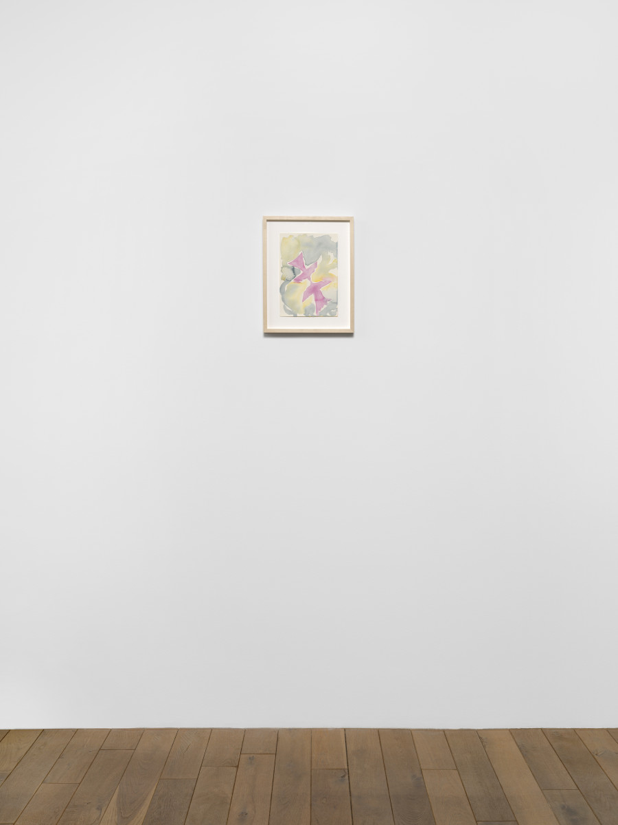 Mai-Thu Perret, Untitled, 2023, Watercolour on paper, 27 x 18.9 cm. Photo: Annik Wetter