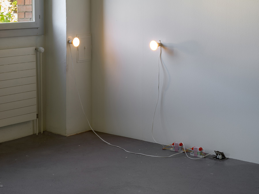 Jason Dodge, installation view, Kunsthalle Friart Fribourg, 2026. Photo: Cedric Mussano