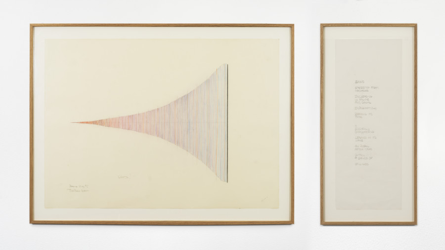 Max Neuhaus – Time Piece Beacon, 2005; Drawing Study #5. Sound Work Location: Dia Art Foundation, Beacon, New York (2005)