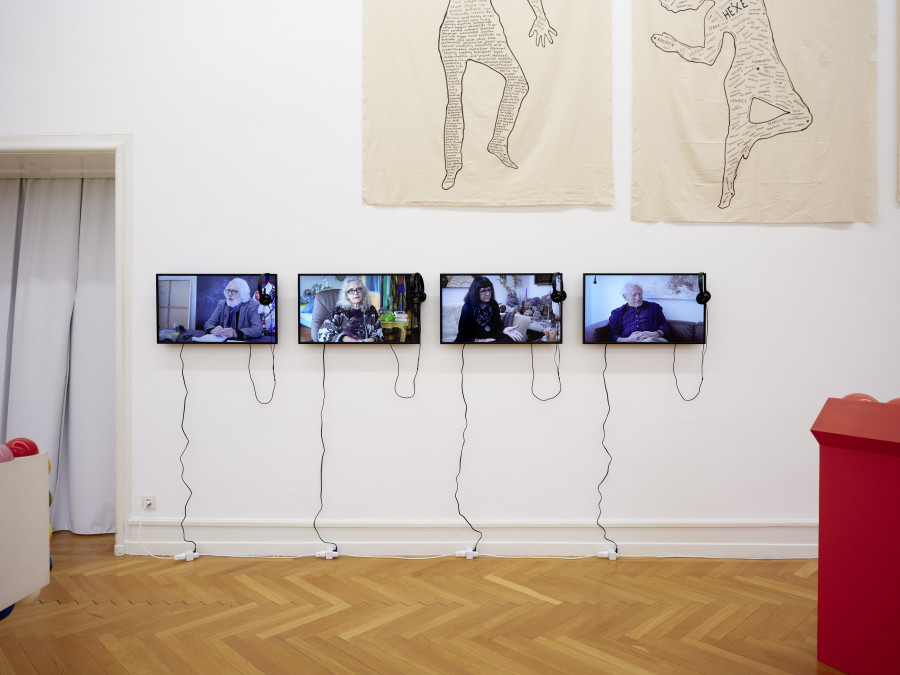 Exhibition view, 51 Years Experiment F+F, Kunsthalle Bern, 2021. Photo: David Aebi