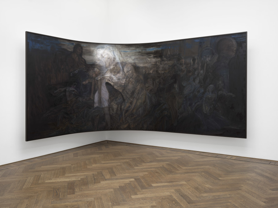 Janiva Ellis, May Day, 2026, installation view, in: Janiva Ellis, Geneva, Kunsthalle Basel, 2026, photo: Philipp Hänger / Kunsthalle Basel