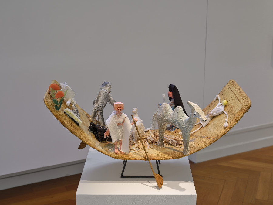 Lin May Saeed, exhibition views, Kunsthalle Bern, 2026. Photo: David Aebi. Courtesy: Estate Lin May Saeed; Jacky. Strenz, Frankfurt am Main.