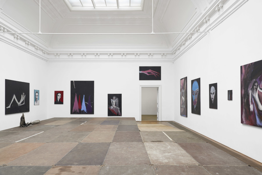 Tobias Spichtig, Everything No One Ever Wanted, Kunsthalle Basel, 2024, exhibition view, photo: Philipp Hänger / Kunsthalle Basel