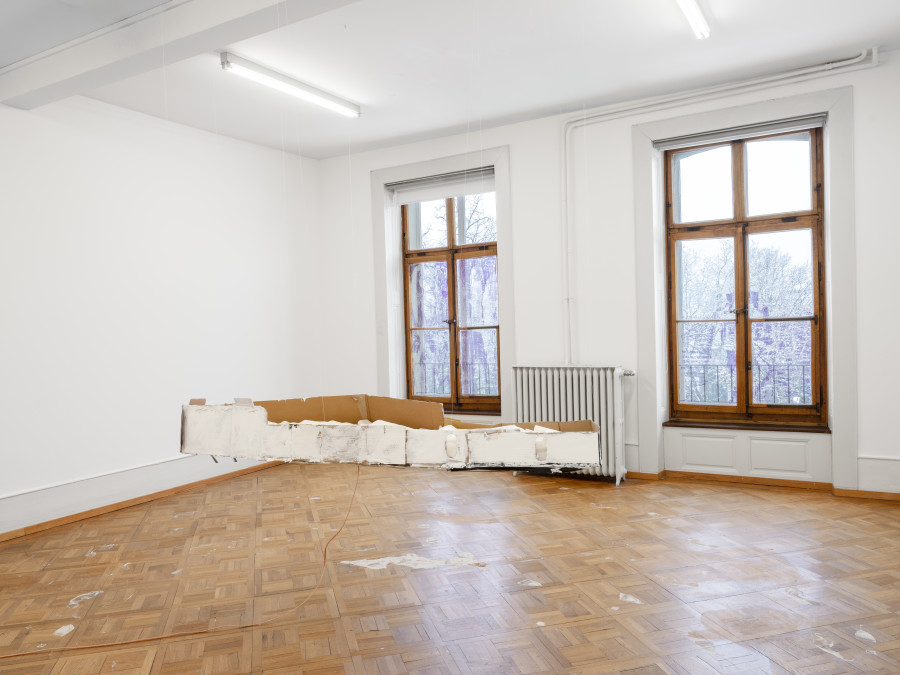 Nelson Schaub — « Rebuts de Ref- rain », Ausstellungsansicht / vue d’exposition / exhibition view Kunsthaus Biel Centre d’art Bienne 2026; Foto / photo: Lea Kunz